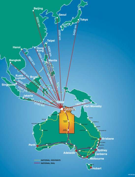  Strategic Location Darwin Port